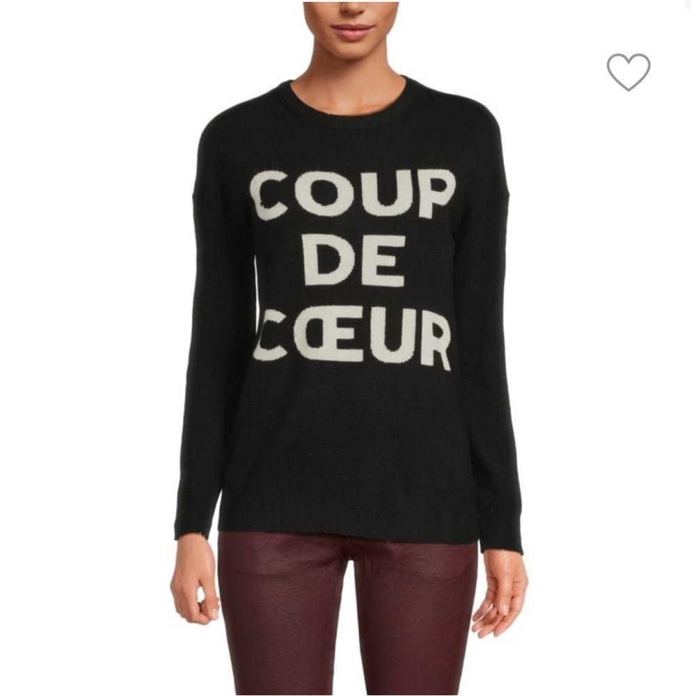 ZADIG & VOLTAIRE
Gaby Graphic Wool & Cashmere Sweatshirt size XS